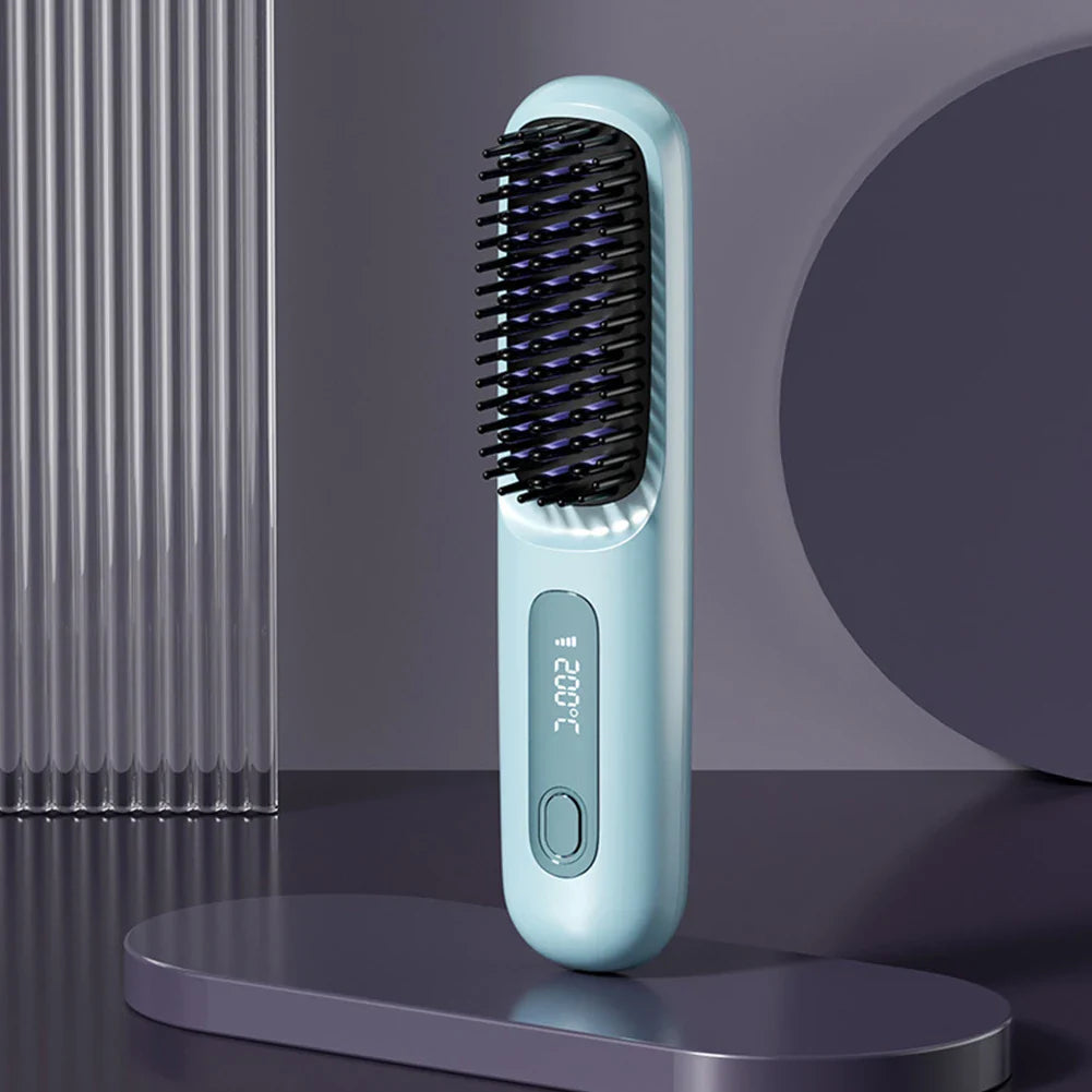 Portable Wireless Hair Straightener