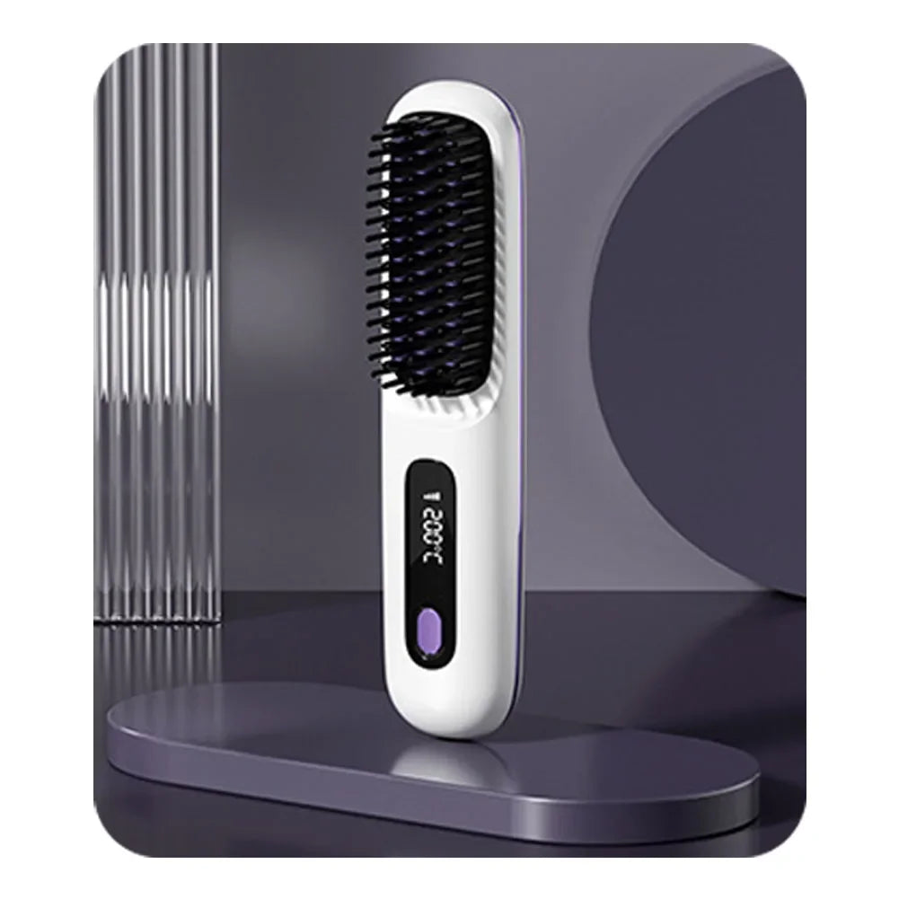 Portable Wireless Hair Straightener