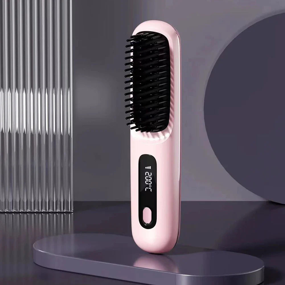 Portable Wireless Hair Straightener