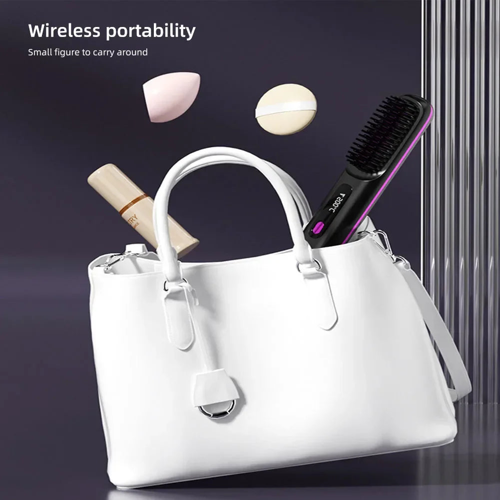 Portable Wireless Hair Straightener